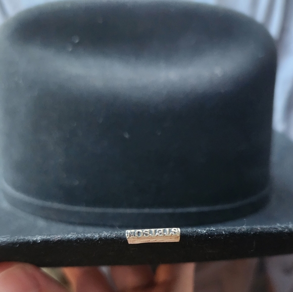 STETSON COWBOY BLACK HAT - Picture 9 of 9